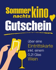 Gutschein Kombi eine Eintrittskarte & ein Glas Wein